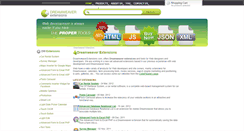 Desktop Screenshot of dreamweaverextensions.com
